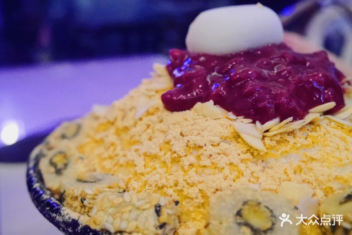 红豆麻薯雪花冰