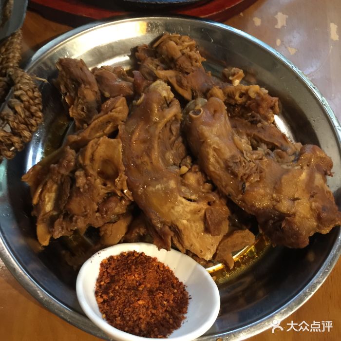 鸡毛店(温江老字号李家沱店)手抓巴骨肉图片 第1473张