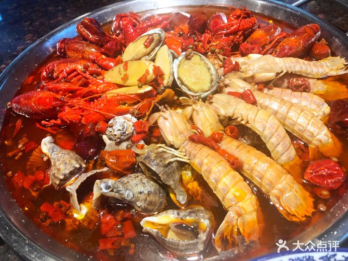 柳七爷麻辣小龙虾(豫珑城店)海鲜拼盘图片 - 第200张