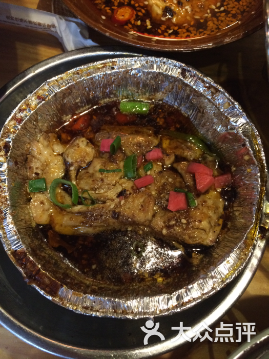 锡纸烤脑花