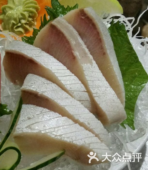 油甘鱼腩刺身