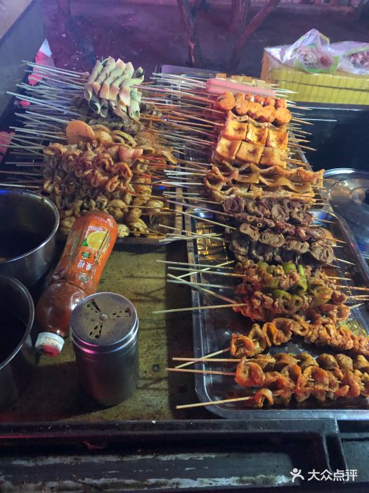 西安正宗高记烤面筋图片