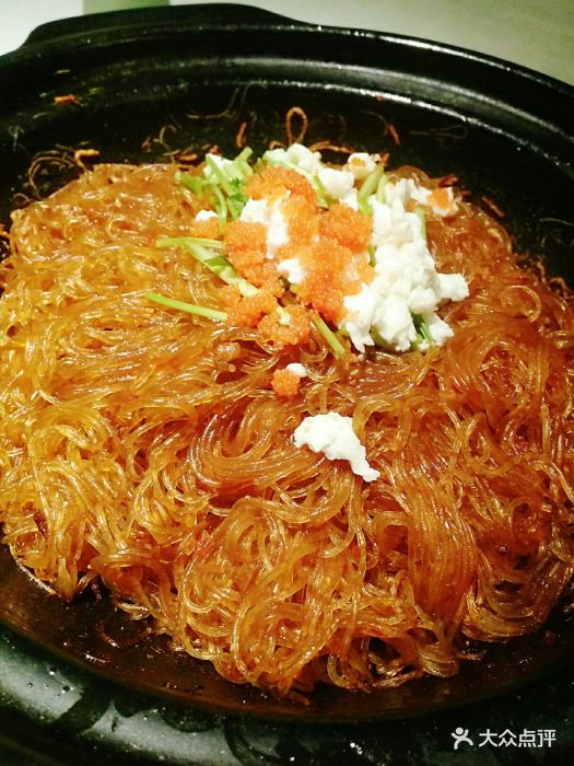 蟹黄干捞粉丝