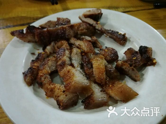 烤三线肉(五花肉)