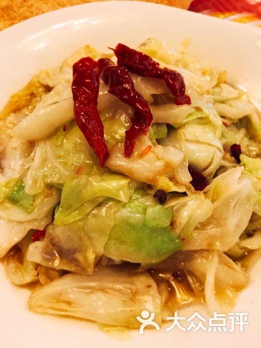 炝炒莲白