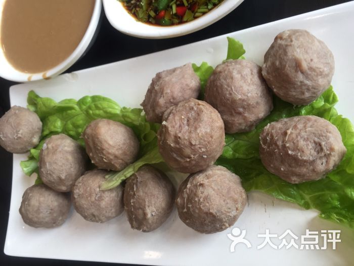 大吉利潮汕牛肉火锅(河西店)-手锤牛肉丸图片-