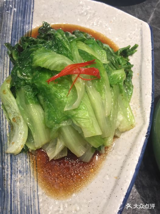 白灼罗马生菜