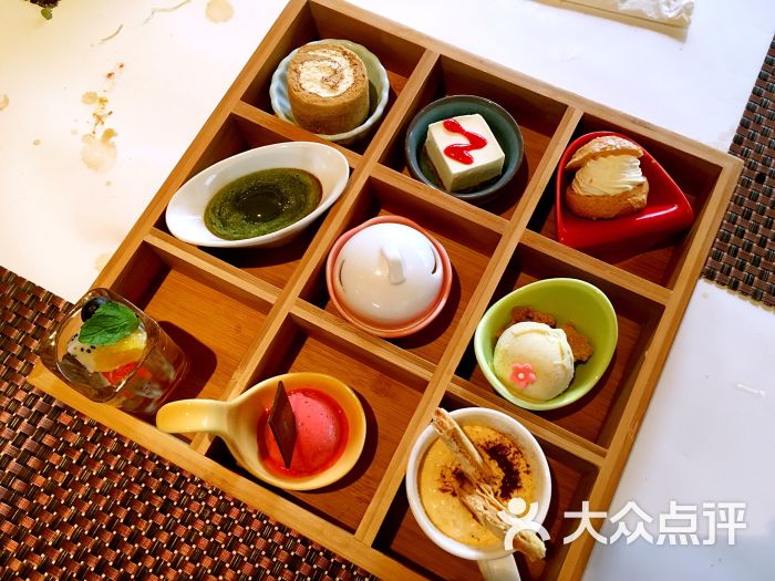 fount创意日料-甜品九宫格图片-上海美食-大众点评网