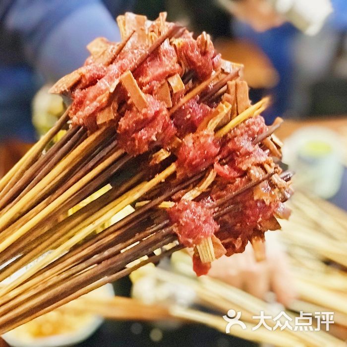 牛三签砂锅串串豆腐干牛肉图片-北京串串香-大众点评网