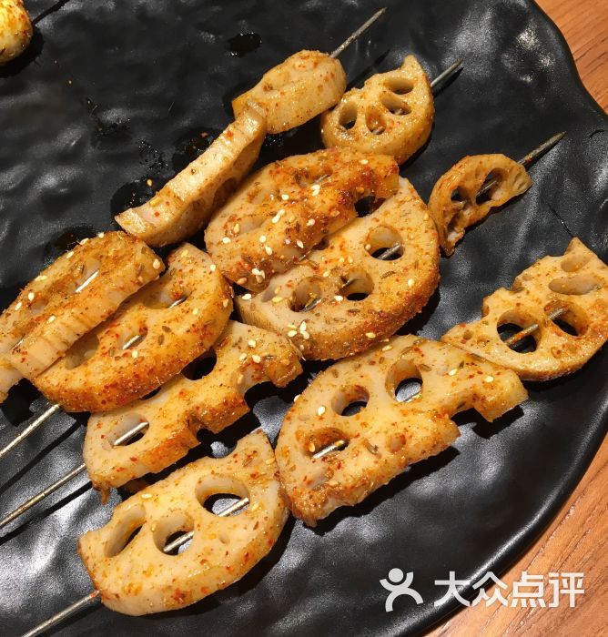 不是烧烤(马连道店)烤藕片图片 - 第3张