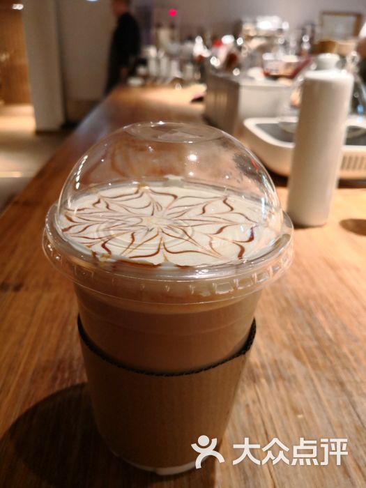 煮叶(悠唐店)玛奇朵红茶拿铁图片 第2张