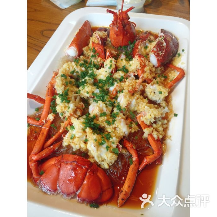 蒜蓉粉丝蒸小青龙