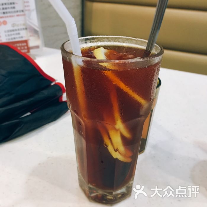 香港新发烧腊茶餐厅(万象店)冻柠茶图片 第6张