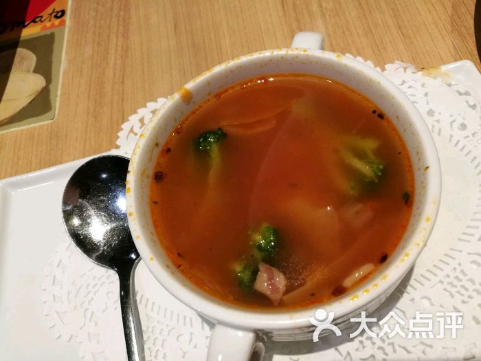 必胜客(金桥家乐福店)意式蔬菜汤图片 - 第5张