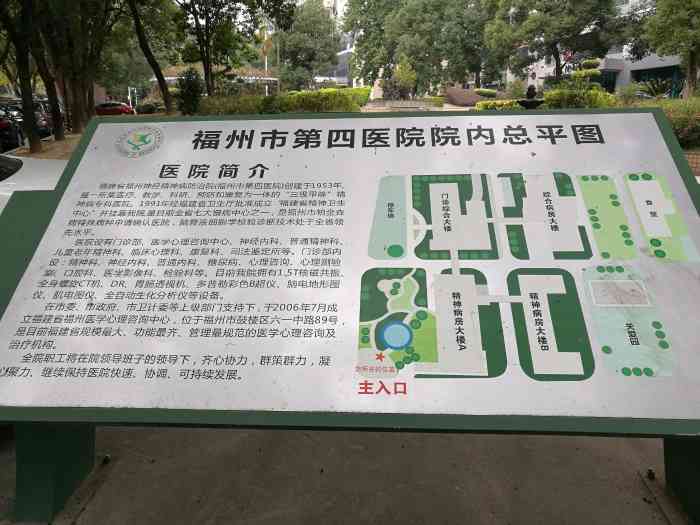 福州市第四医院"福州市第四医院,在南二环路451号,省精.