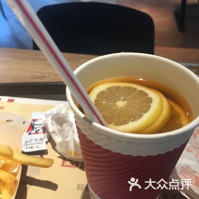 肯德基柠檬红茶图片-北京快餐简餐-大众点评网