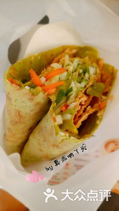 蔬菜汁杂粮煎饼