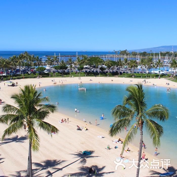 夏威夷威基基海滩希尔顿度假村