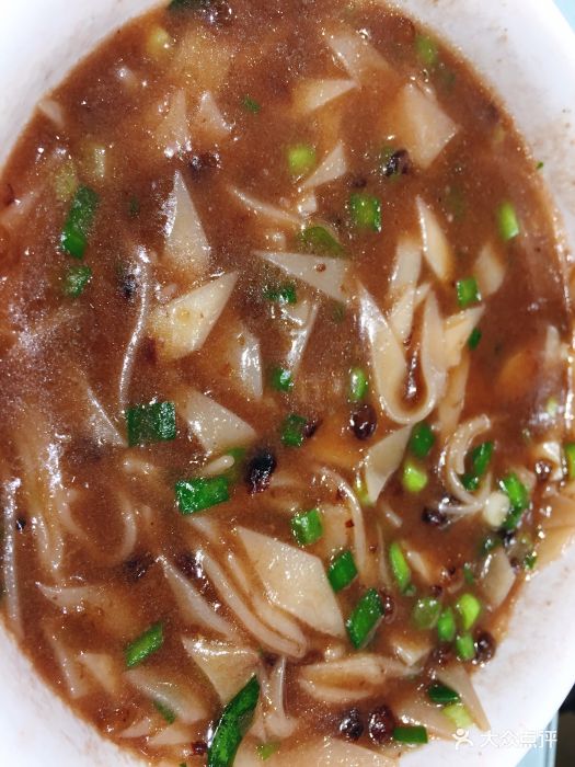 兰州老菜馆扁豆面图片
