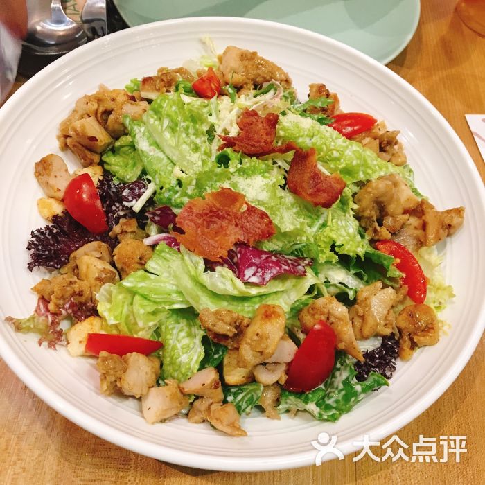 爱舍·梵美里·家庭厨房(新区店)鸡肉凯撒沙拉图片 - 第10张