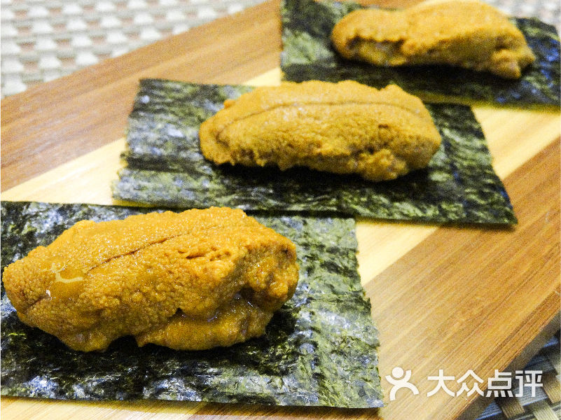 加拿大海胆刺身