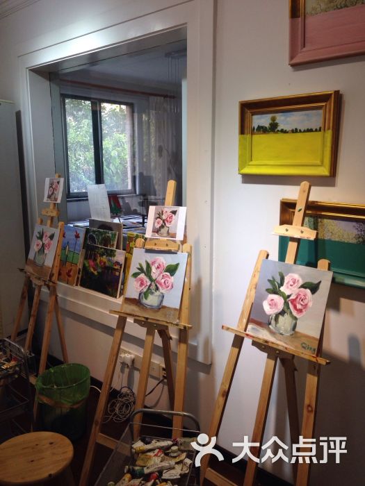 喵花园diy油画水彩画室工作室图片 - 第4张