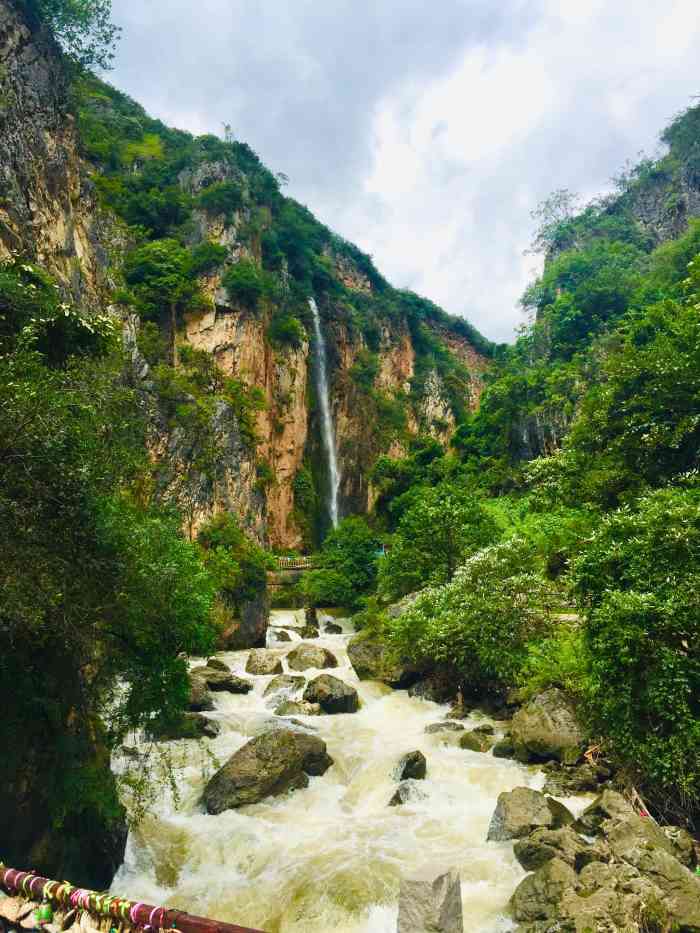 观音峡景区-"观音峡景区,离丽江市区不远,自驾过去.