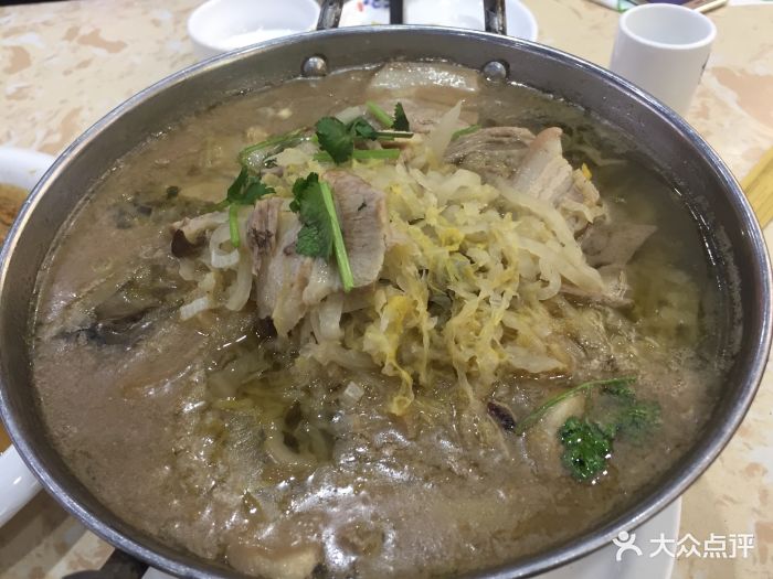 开门红东北老菜坊-猪肉酸菜图片-西安美食-大众点评网