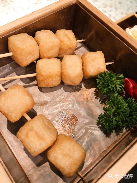 潮栖潮汕牛肉火锅体验馆(长宁来福士店)油豆腐图片 - 第2950张