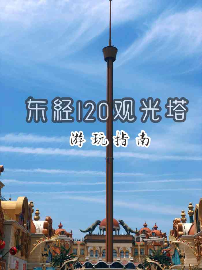 东经120度观光塔-"从地下停车场上来,刚出电梯时,哇哦,一根.