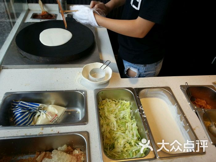 煎饼操作台