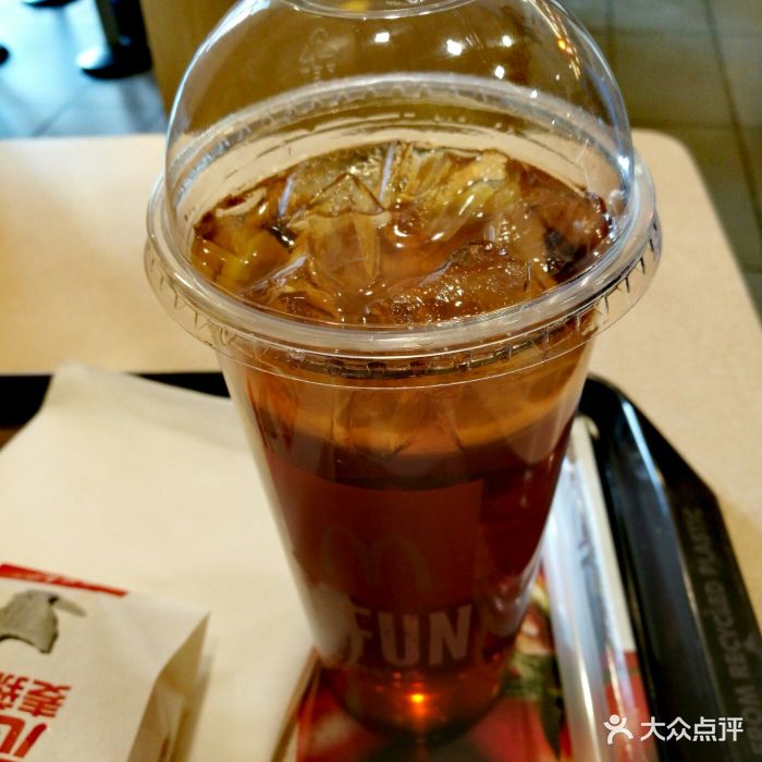 麦当劳(天和广场店)那么大鲜柠特饮柠檬红茶图片