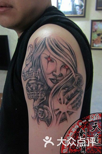 上海纹身店_天道tattoo闸北区纹身店