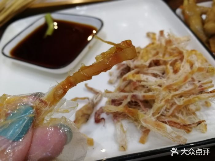 一路撩串·轻烧烤(深大店-芥末鱿鱼图片-深圳美食-大众点评网