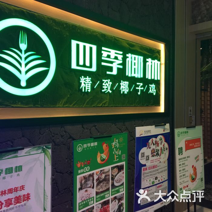 四季椰林椰子鸡(华强北九方店)的点评