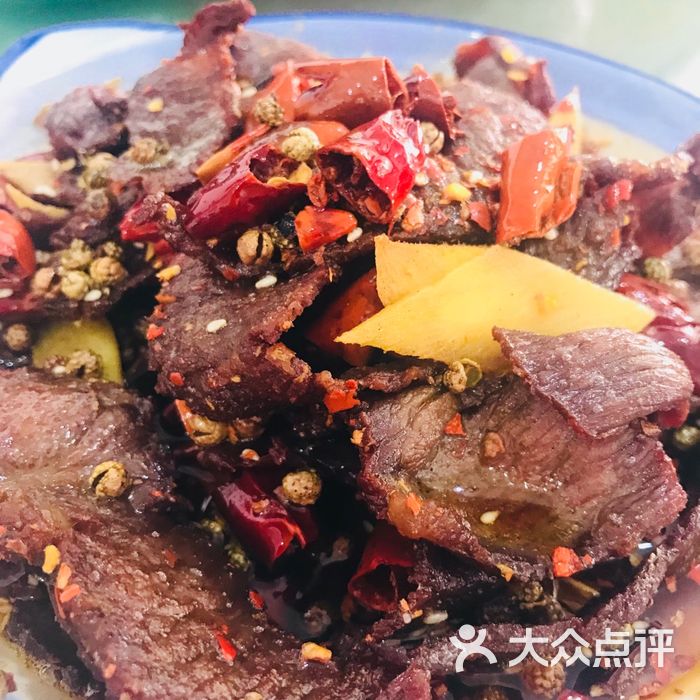 老字号临江里牛菜馆爆炒酱牛肉图片-北京小吃快餐