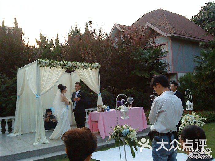 绿谷别墅婚宴-草坪婚礼别墅-上海栽图片后白蜡树图片