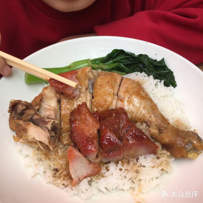 蜜汁叉烧鸡腿饭