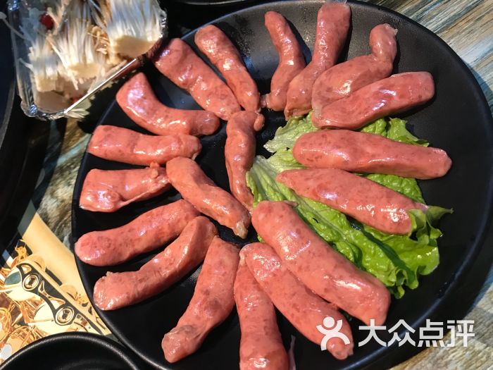 吖咪吖咪韩式烤肉专门店(隆礼路店)烤肠图片 - 第2张