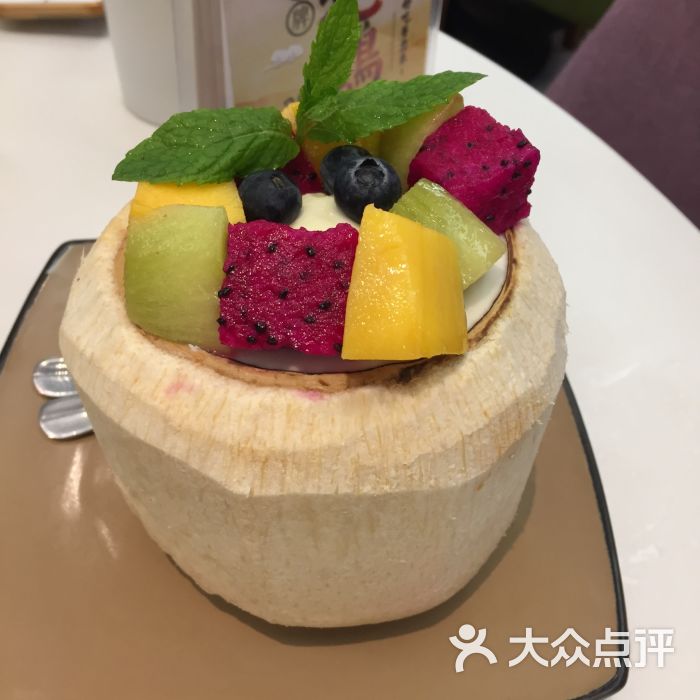 吉旺港式餐厅(新世界城店)缤纷水果椰子冻图片 - 第5张