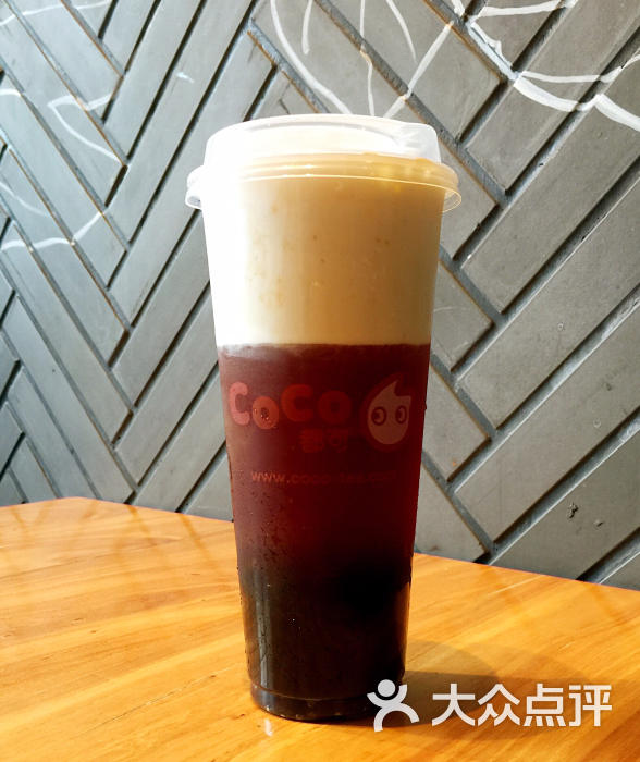 coco都可茶饮(三友店)玫瑰盐奶盖绿茶图片 第3张