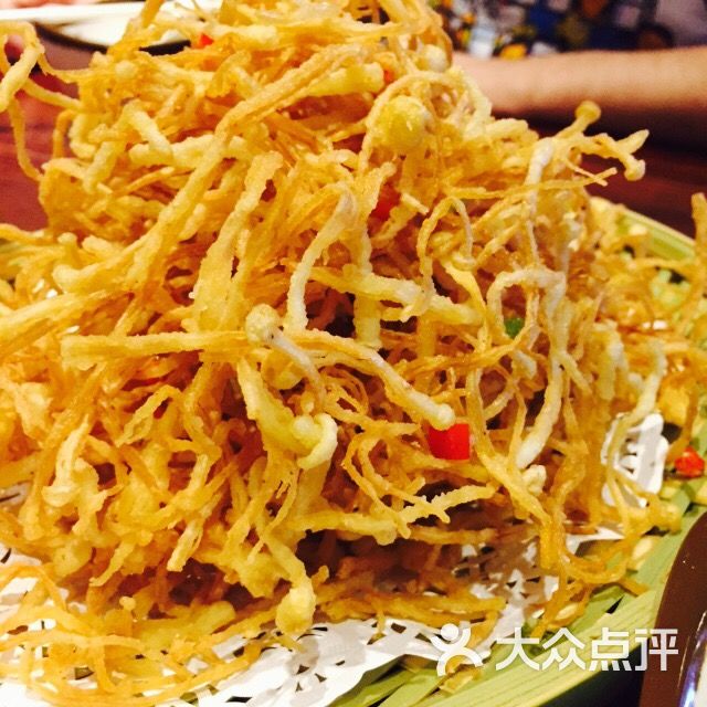 椒盐金针菇