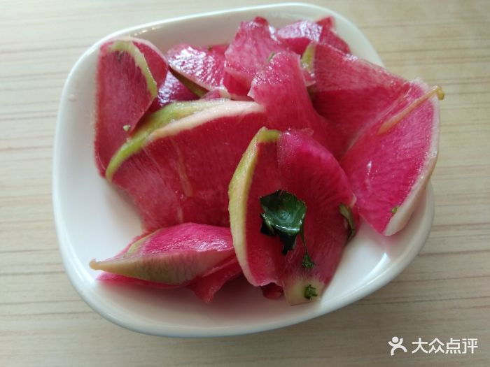金强兰州牛肉面-花心萝卜-菜-花心萝卜图片-兰州美食-大众点评网