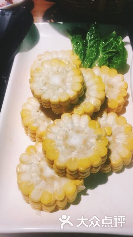 炉火传奇鲜菌牛腩火锅(松江万达店)玉米段图片 - 第3张