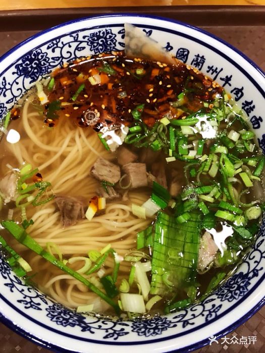 兰州传统牛肉拉面