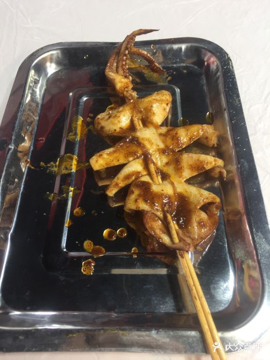 劈柴院海鲜楼大排档-烤鱿鱼图片-青岛美食-大众点评网