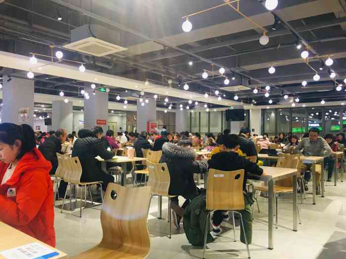 北京舞蹈学院食堂-"带孩子去国图听讲座,完事看点评了