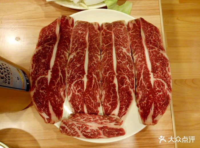 烤雪花牛肉