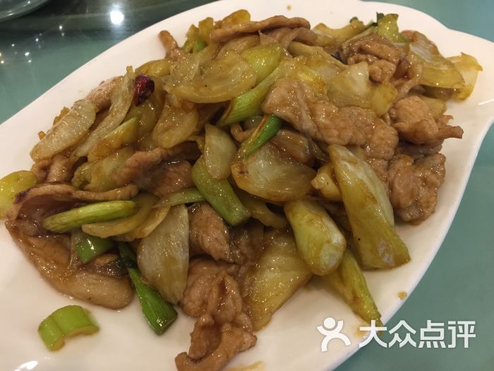 肉炒茴香球