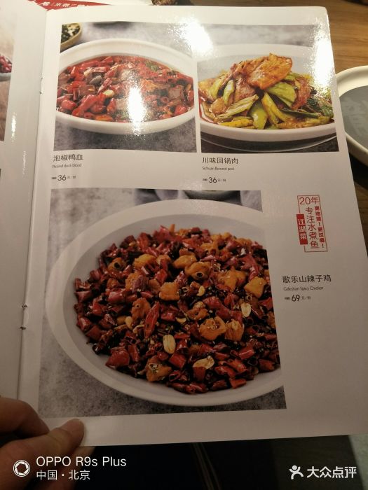 龙人居·水煮三峡鱼(新源里店)--价目表-菜单图片